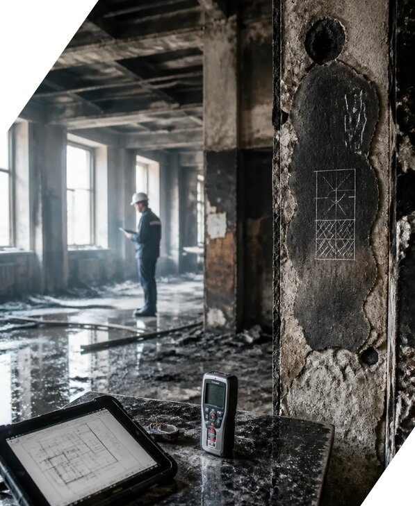 Обследование зданий после пожара в Сызрани от 15195 р. | ЭкспертизаРоссия