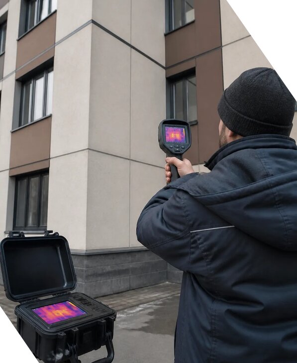 Тепловизионное обследование зданий и сооружений в Сызрани
